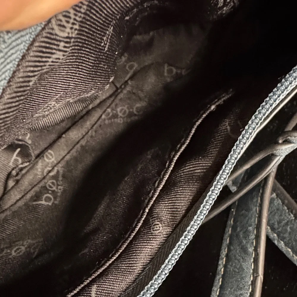 b.o.c. Floral Embossed Crossbody Bag in Blue